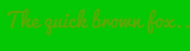 Image with Font Color 5AA801 and Background Color 03C803